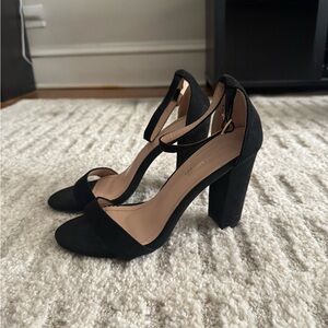 Fashion Nova Elegant Black Women's Heels